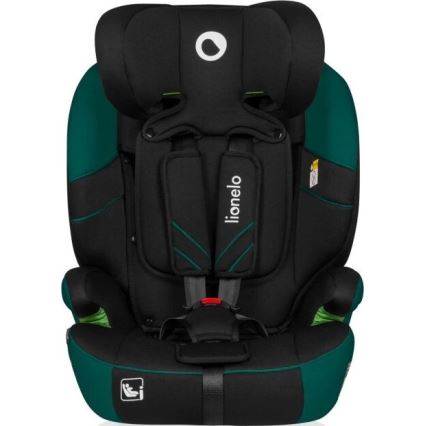 Lionelo - Kinderautostoel LEVI ONE i-Size 76-150 cm zwart/groen