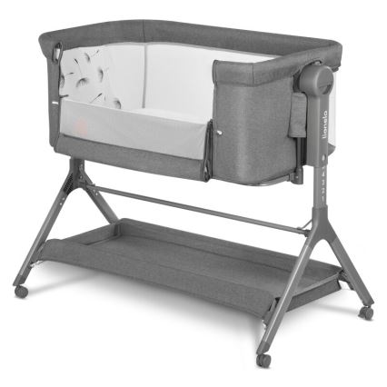 Lionelo - Kinderbed 3-in-1 LEONIE PLUS grijs