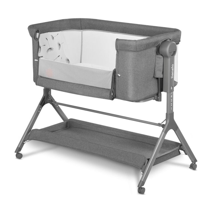 Lionelo - Kinderbed 3-in-1 LEONIE PLUS grijs