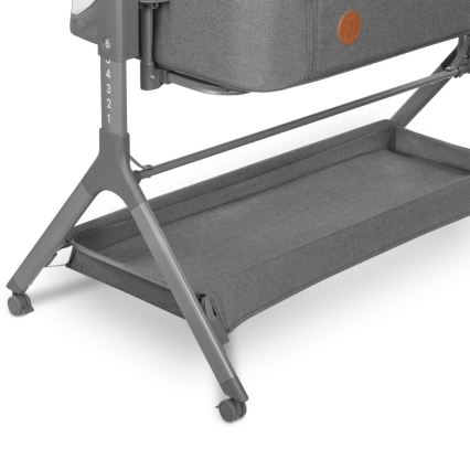 Lionelo - Kinderbed 3-in-1 LEONIE PLUS grijs