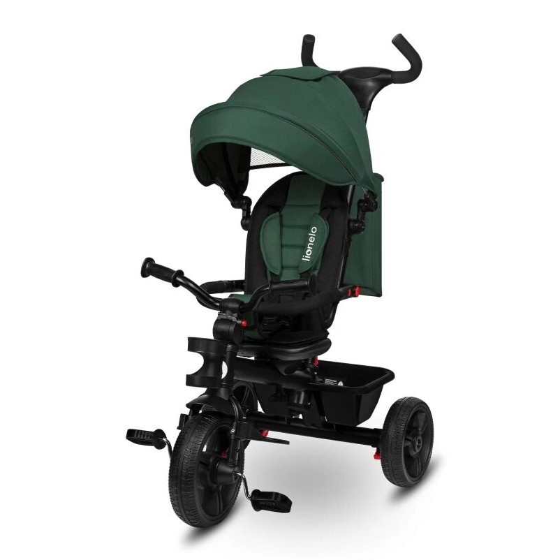 Lionelo - Kinderdriewieler HAARI groen/zwart