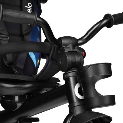 Lionelo - Kinderdriewieler HAARI zwart/veelkleurig