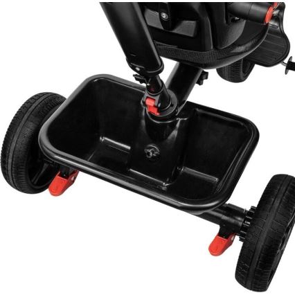 Lionelo - Kinderdriewieler HAARI zwart/veelkleurig