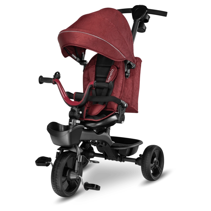 Lionelo - Kinderdriewieler KORI Red Burgundy