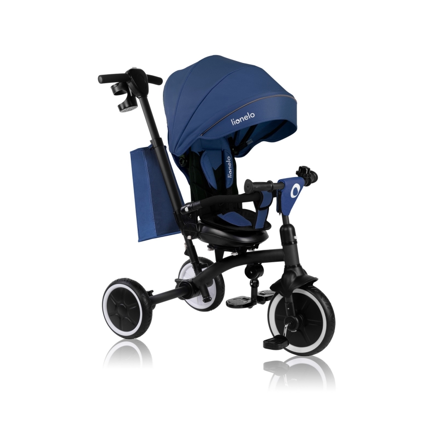 Lionelo - Kinderdriewieler TRIS PLUS Denimblauw