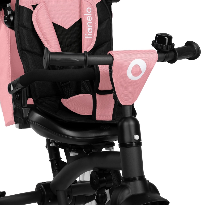 Lionelo - Kinderdriewieler TRIS PLUS Pink Rose