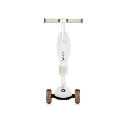 Lionelo - Kinderen step 2in1 FRANKY wit/beige