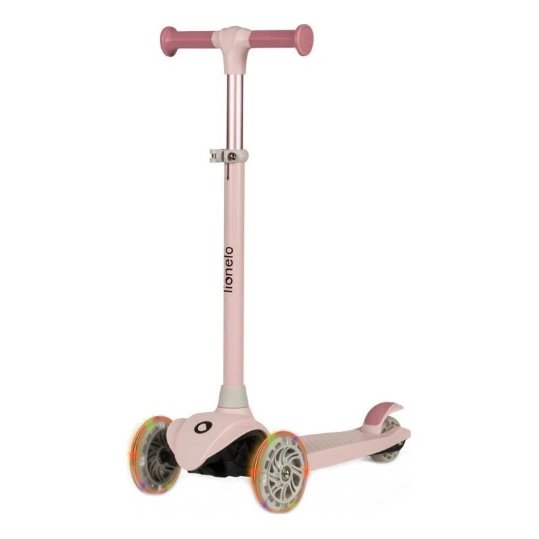 Lionelo - Kinderen step JESSY 3xAA roze