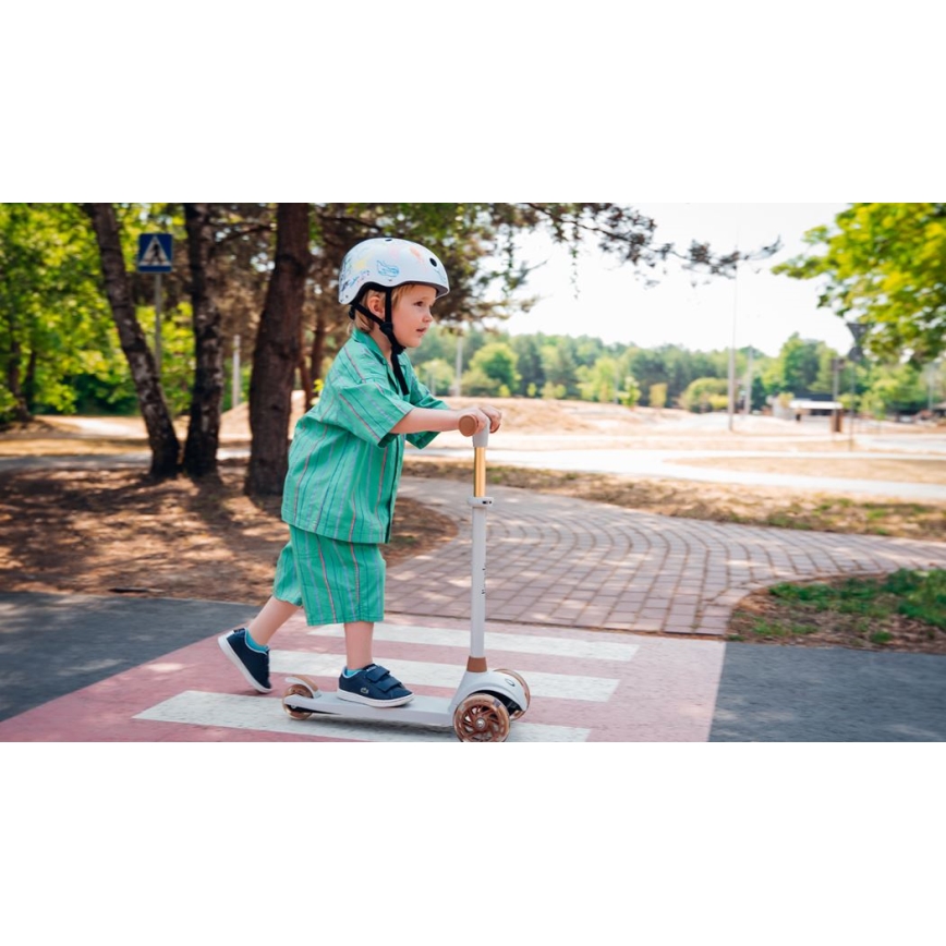 Lionelo - Kinderen step JESSY 3xAA roze