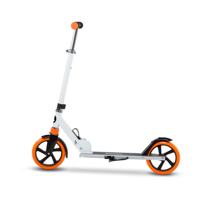 Lionelo - Kinderen step LUCA wit/oranje