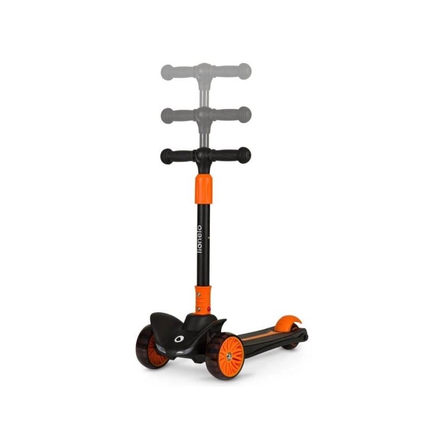 Lionelo - Kinderen step TIMMY 3xAA oranje/zwart