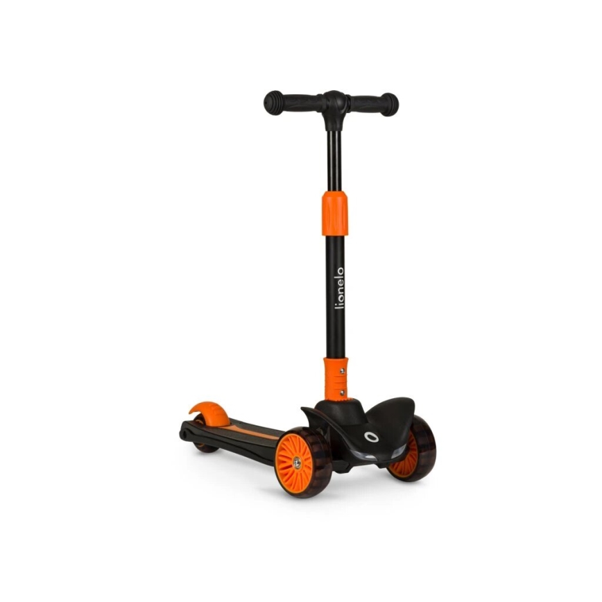 Lionelo - Kinderen step TIMMY 3xAA oranje/zwart