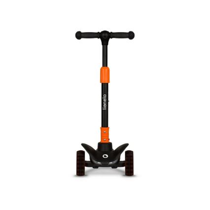 Lionelo - Kinderen step TIMMY 3xAA oranje/zwart