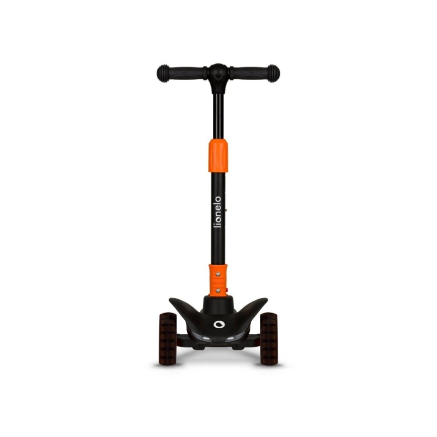 Lionelo - Kinderen step TIMMY 3xAA oranje/zwart