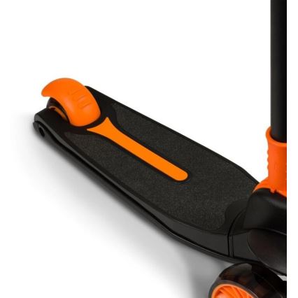 Lionelo - Kinderen step TIMMY 3xAA oranje/zwart