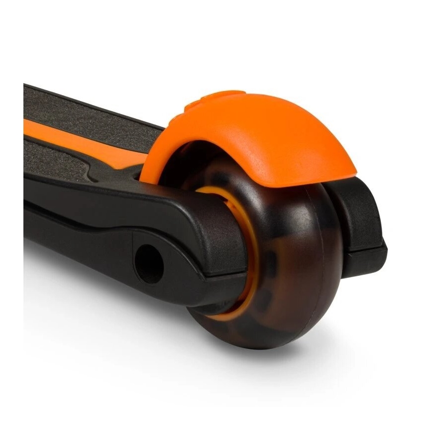 Lionelo - Kinderen step TIMMY 3xAA oranje/zwart