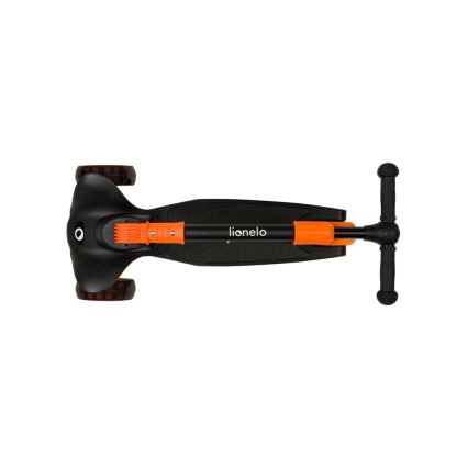 Lionelo - Kinderen step TIMMY 3xAA oranje/zwart