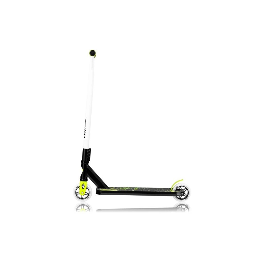 Lionelo - Kinderen step WHIZZ zwart/wit/geel