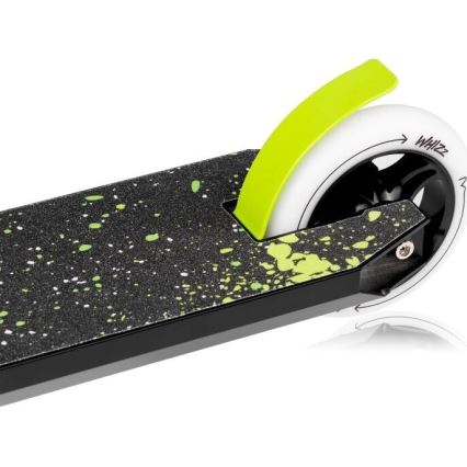 Lionelo - Kinderen step WHIZZ zwart/wit/geel