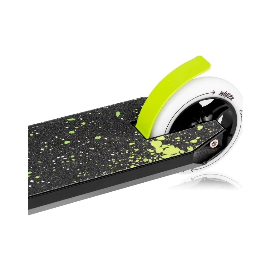 Lionelo - Kinderen step WHIZZ zwart/wit/geel