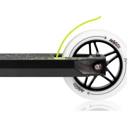 Lionelo - Kinderen step WHIZZ zwart/wit/geel