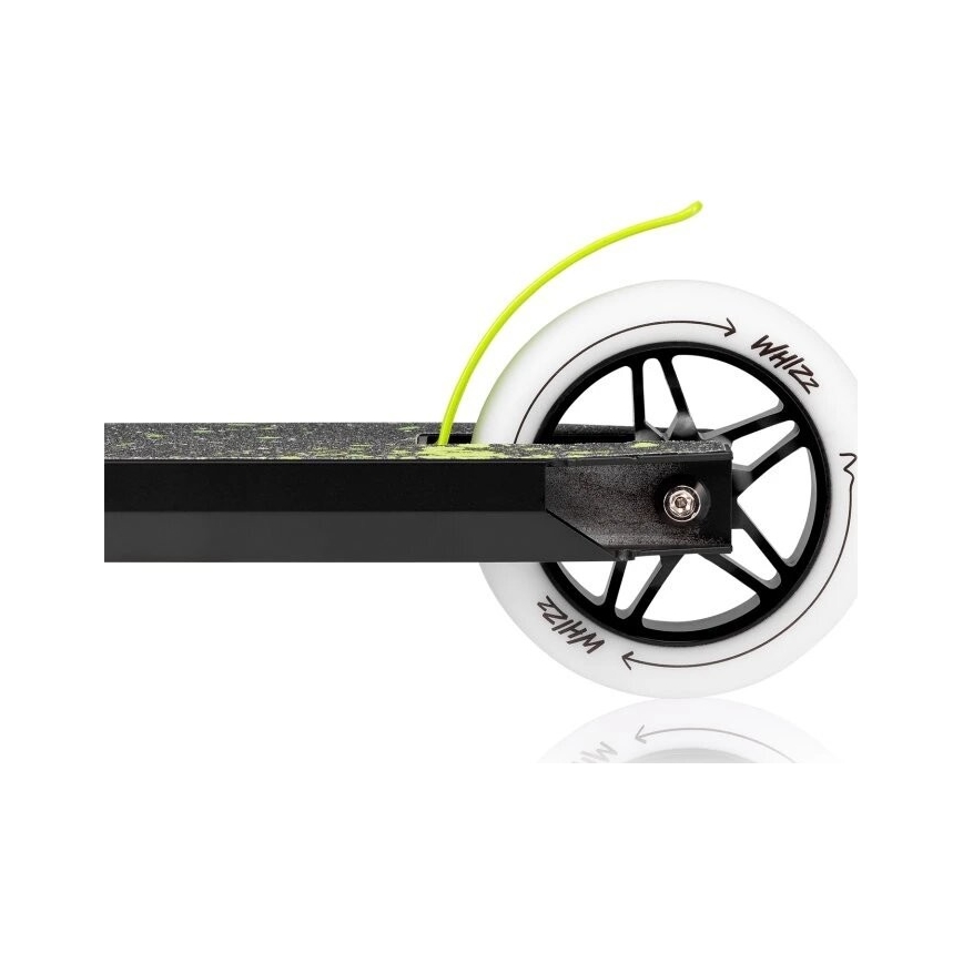 Lionelo - Kinderen step WHIZZ zwart/wit/geel
