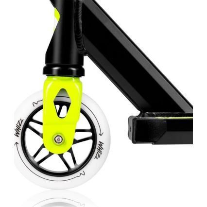 Lionelo - Kinderen step WHIZZ zwart/wit/geel