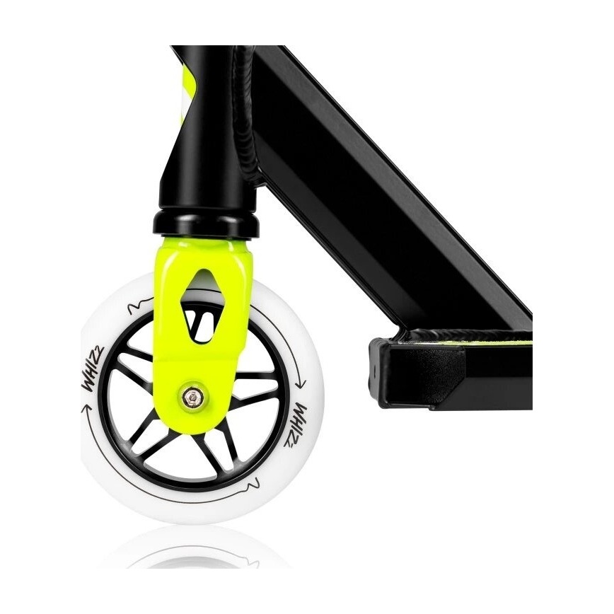Lionelo - Kinderen step WHIZZ zwart/wit/geel