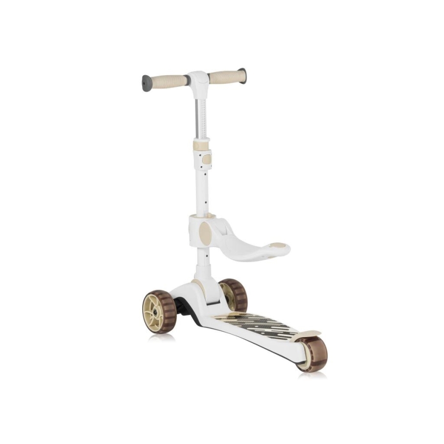 Lionelo - Kinderstep 2-in-1 FRANKY wit/beige