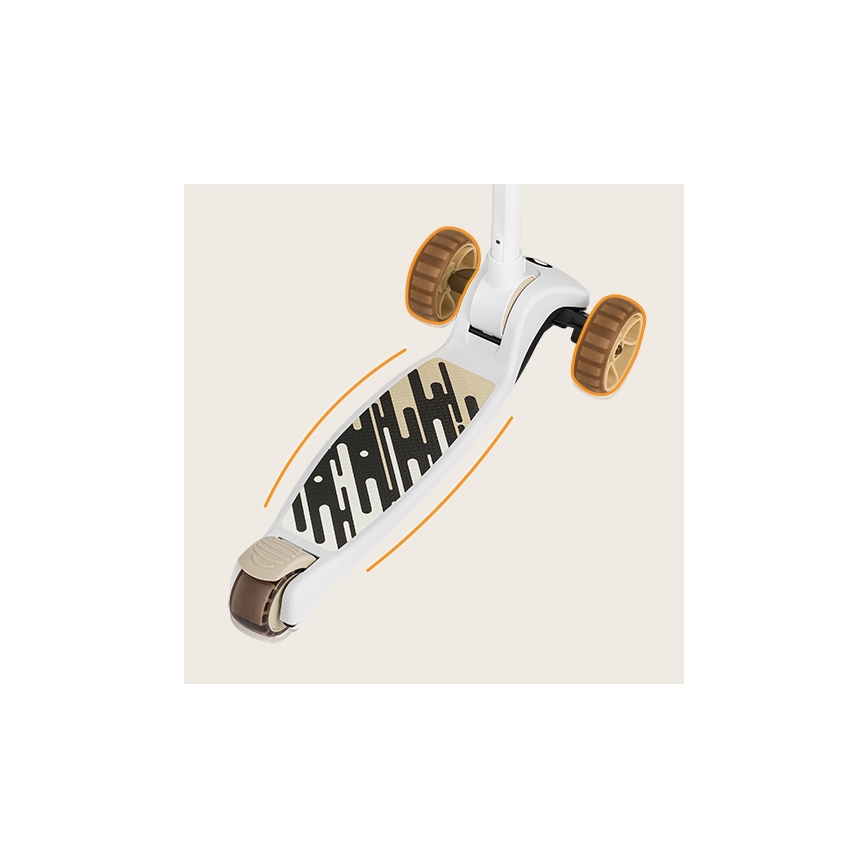 Lionelo - Kinderstep 2-in-1 FRANKY wit/beige