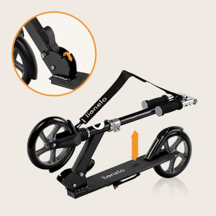 Lionelo - Kinderstep LUCA zwart