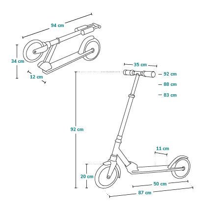 Lionelo - Kinderstep LUCA zwart/roze