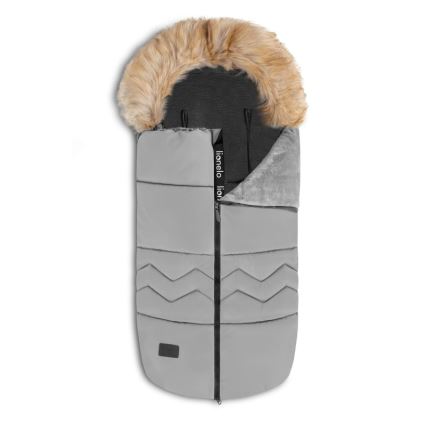 Lionelo - Kindervoetenzak FRODE Grey Dove