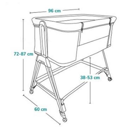Lionelo - Lit bébé 2 en 1 LUNA beige
