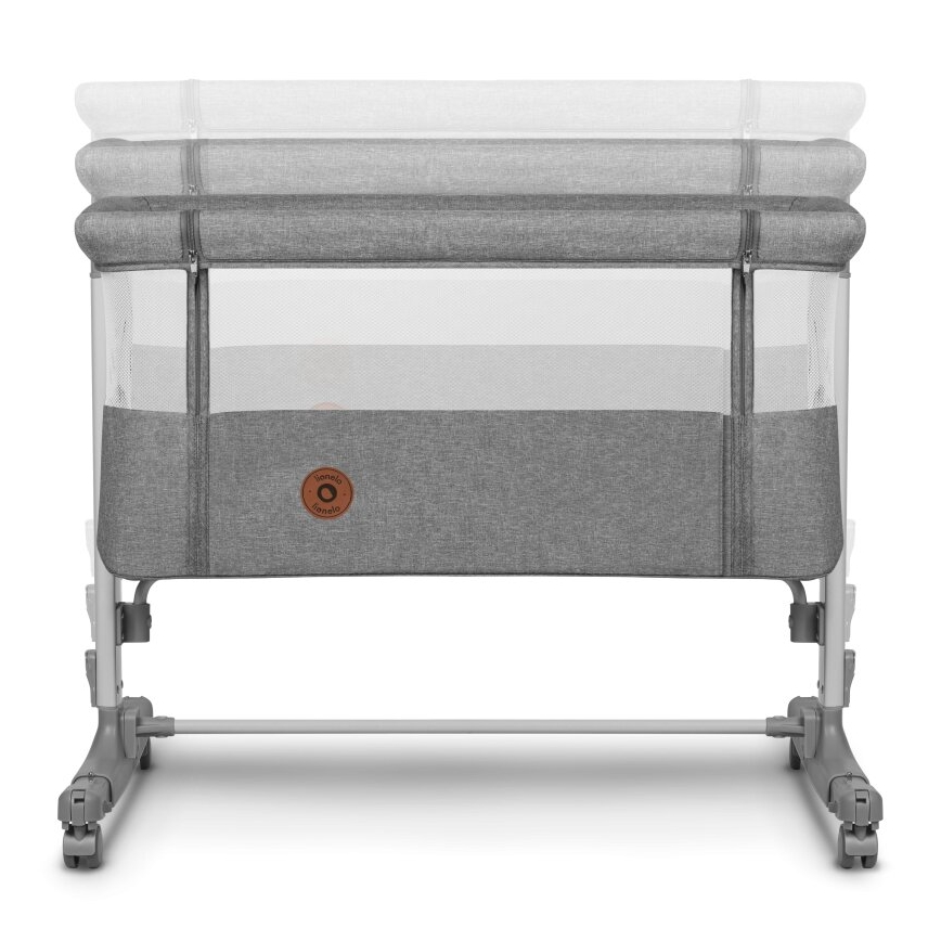 Lionelo - Lit bébé 3 en 1 AURORA gris foncé