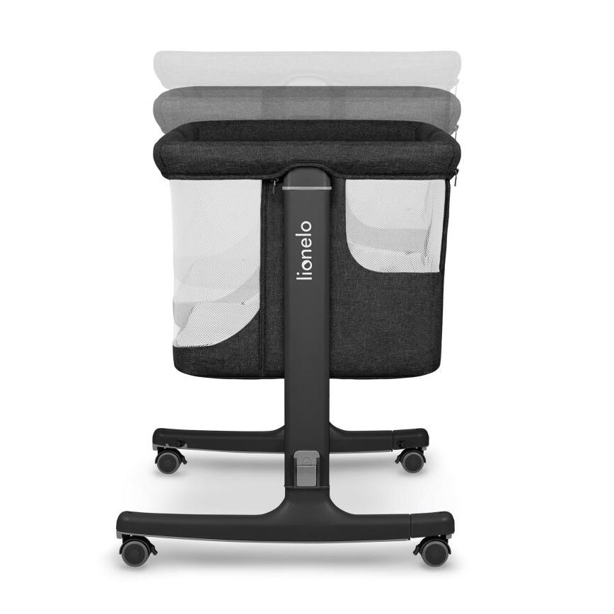 Lionelo - Lit bébé 3-en-1 AURORA Gris Graphite