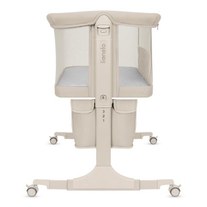 Lionelo - Lit bébé 3 en 1 JODIE Beige crème