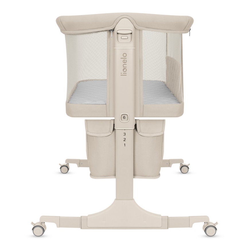 Lionelo - Lit bébé 3 en 1 JODIE Beige crème