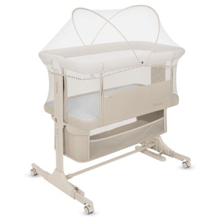 Lionelo - Lit bébé 3 en 1 JODIE Beige crème