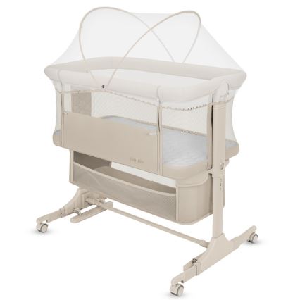 Lionelo - Lit bébé 3 en 1 JODIE Beige crème