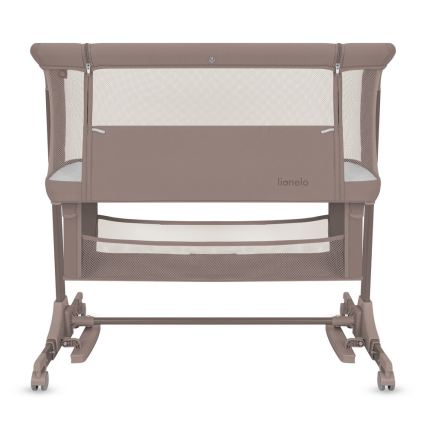 Lionelo - Lit bébé 3 en 1 JODIE Beige Taupe