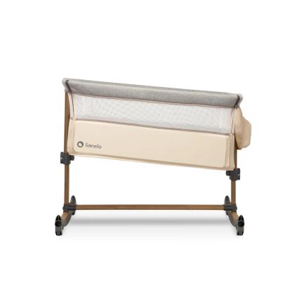 Lionelo - Lit bébé 3 en 1 LEONIE gris/beige
