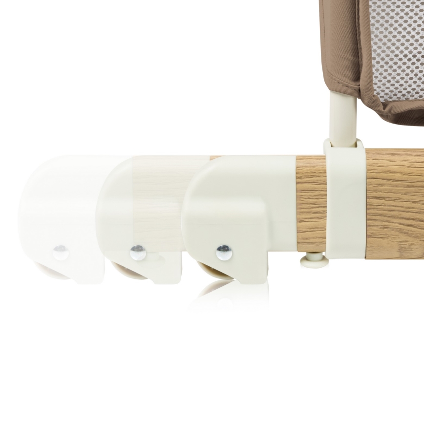 Lionelo - Lit bébé 5 en 1 THOMI PLUS Beige Caramel
