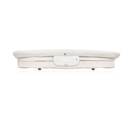 Lionelo - Lit bébé avec balance intégrée CORAL Blanc