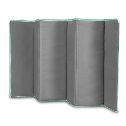 Lionelo - Lit de voyage FLOWER turquoise