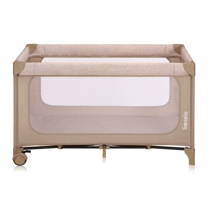 Lionelo - Lit de voyage JASMIN EASY FOLD Beige Sable