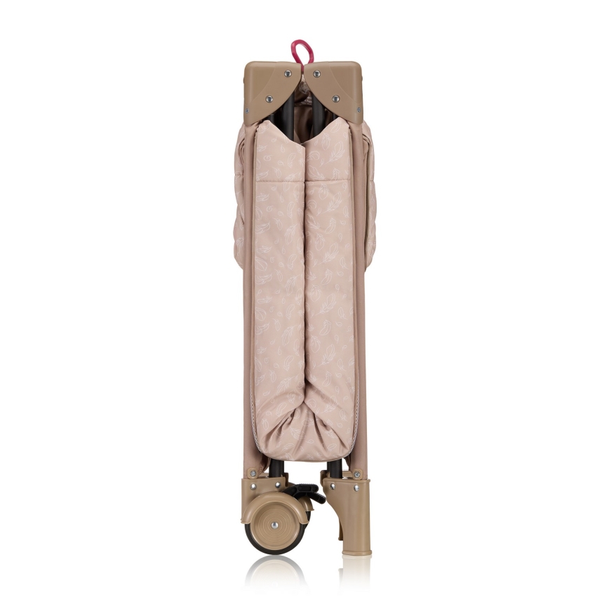 Lionelo - Lit de voyage JASMIN EASY FOLD Beige Sable