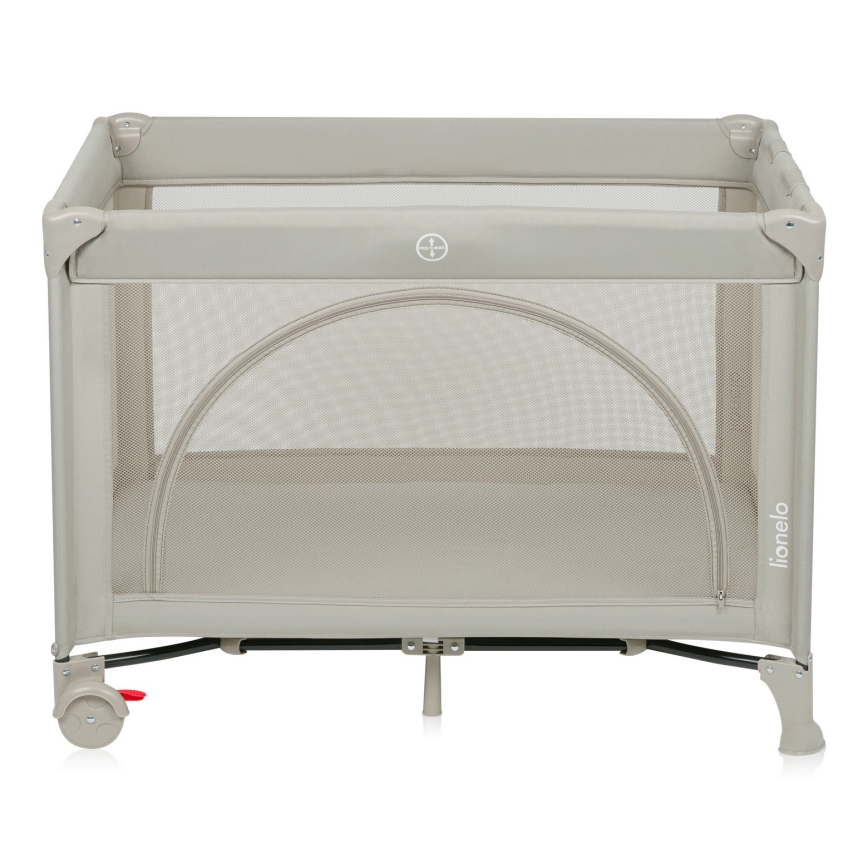 Lionelo - Lit de voyage LAURA Beige Sable