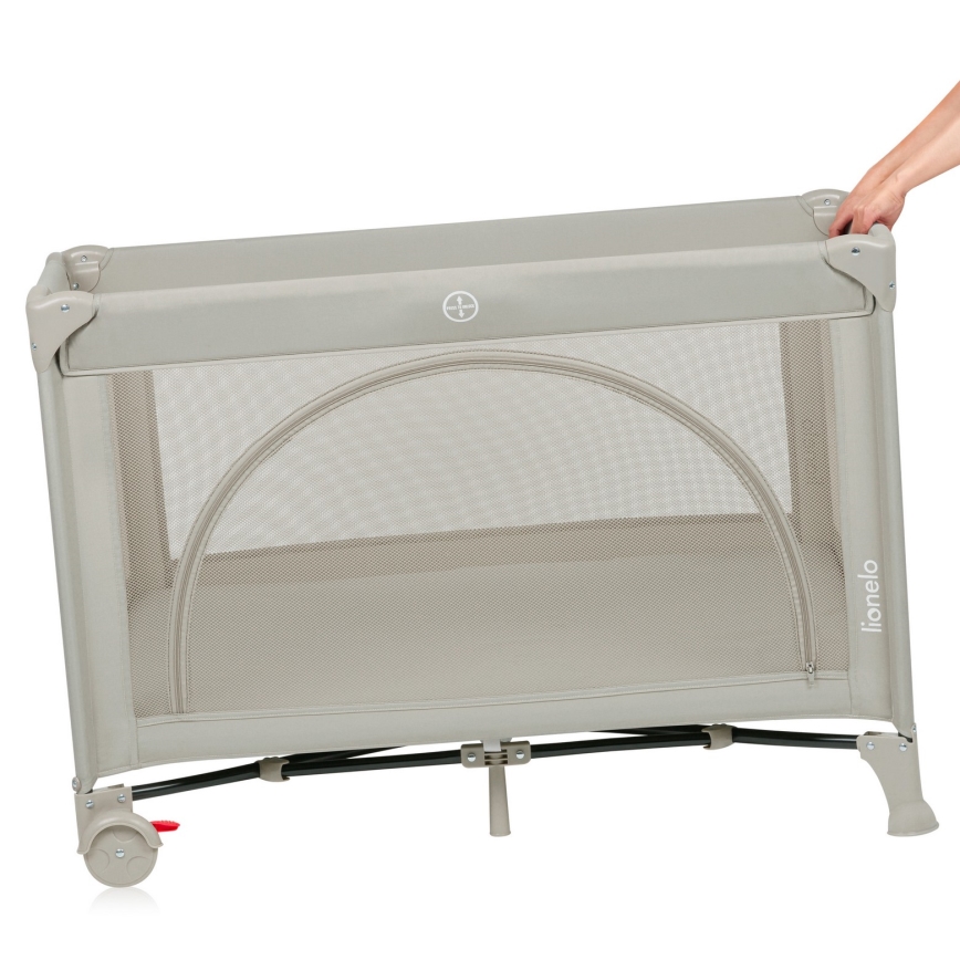 Lionelo - Lit de voyage LAURA Beige Sable