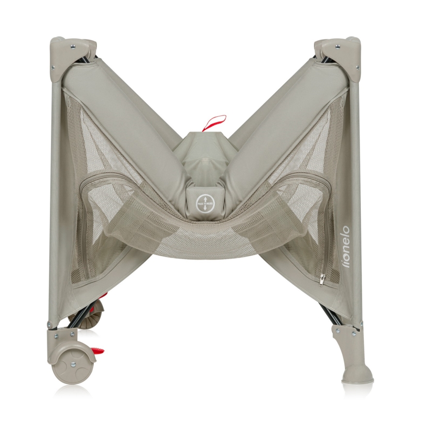 Lionelo - Lit de voyage LAURA Beige Sable